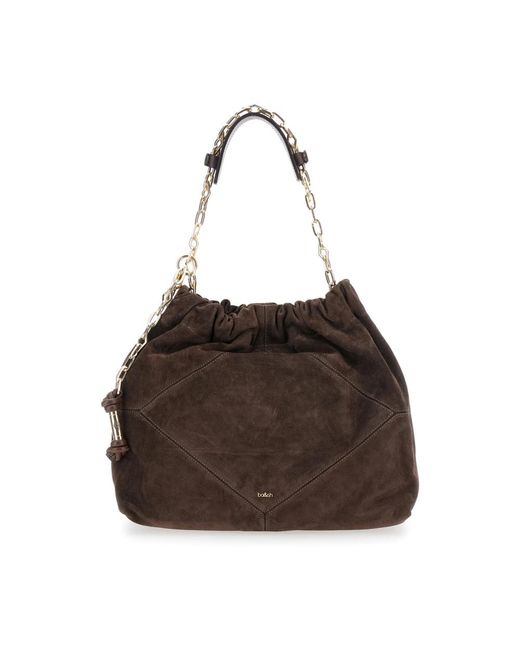 Ba&sh Brown June Schultertasche