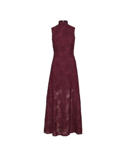 Maxi Dresses ROTATE BIRGER CHRISTENSEN de color Purple