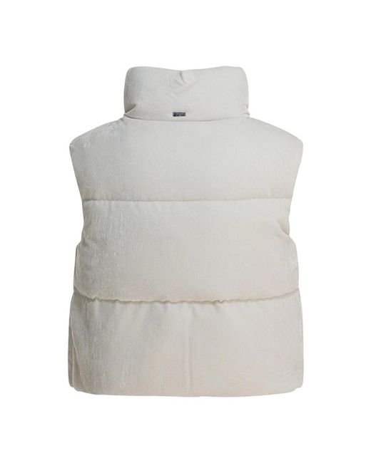 Herno Jassen ,Polyester Resort Vest in het Gray