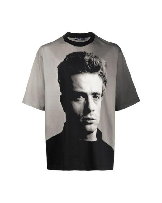 Dolce & Gabbana T-Shirt in Black für Herren
