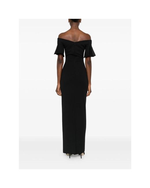 Solace London Black Maxi Dresses