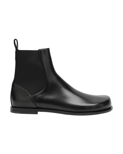 Fendi Black Chelsea Boots for men