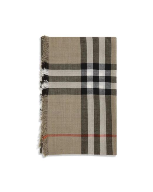 Burberry Brown Winter Scarves for men