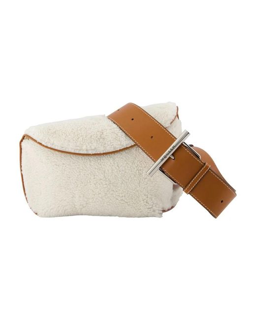 McQueen Natural T-bar Sling Crossbody