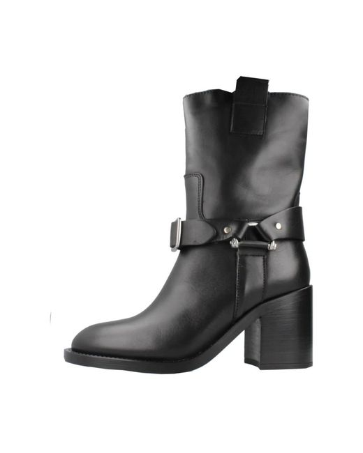 Alpe Black Evolet stiefeletten mit absatz