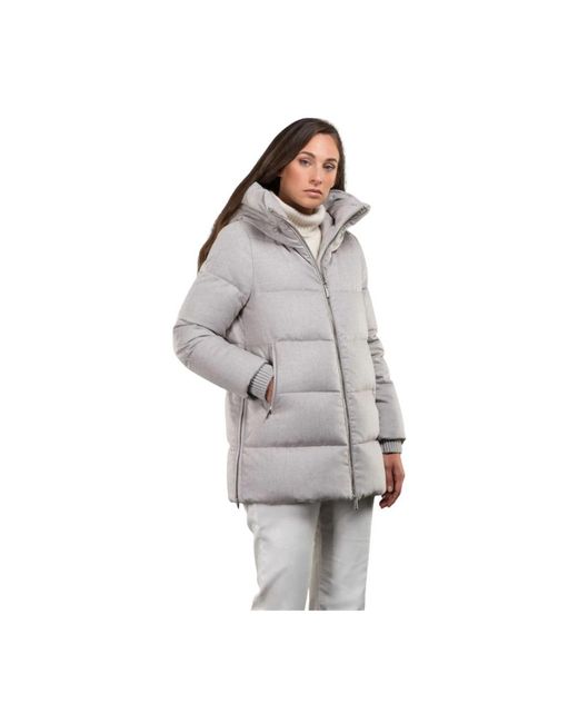 Moorer Jassen ,Grijs ,Carinzia Down Jacket in het Gray
