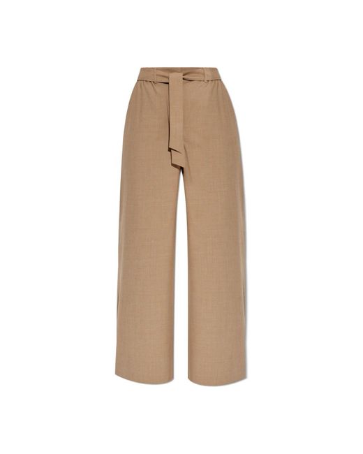 Max Mara Women's Natural Wide Pants