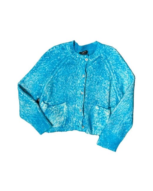 Cardigans Avant Toi de color Blue