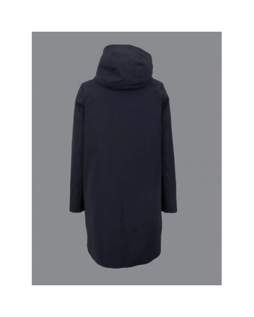 Rrd Jassen ,Zwart ,Nylon Elegante Winter Parka Jas in het Blue
