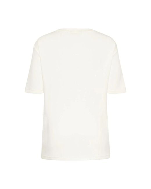 Kaffe Tops ,Wit ,T-Shirts in het White