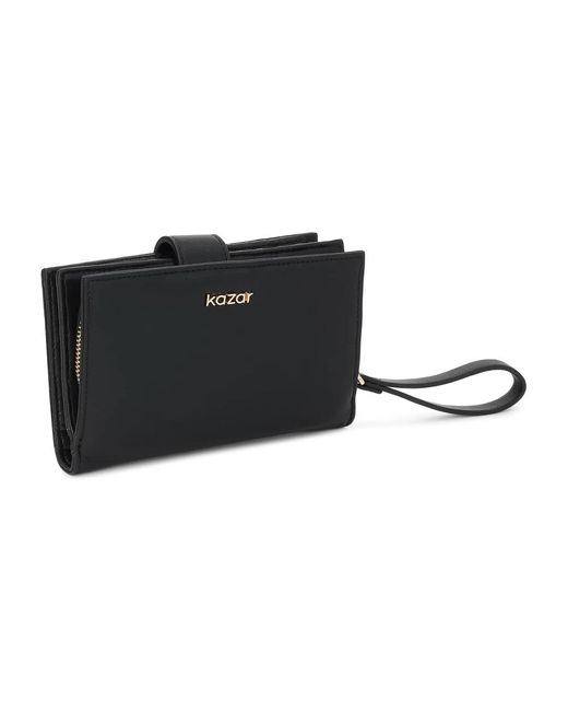 Wallets & Cardholders di Kazar in Black