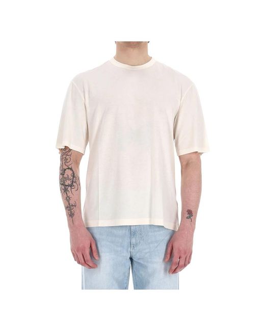 Officine Generale White T-Shirts for men