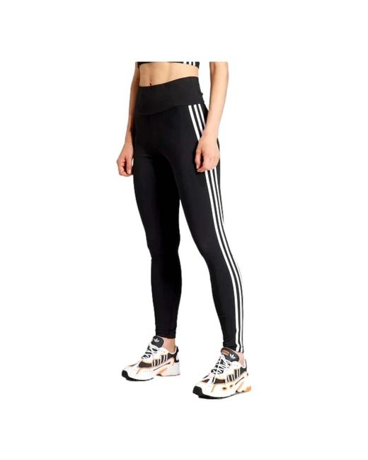Leggings Mujer Talla de adidas de color Negro Lyst