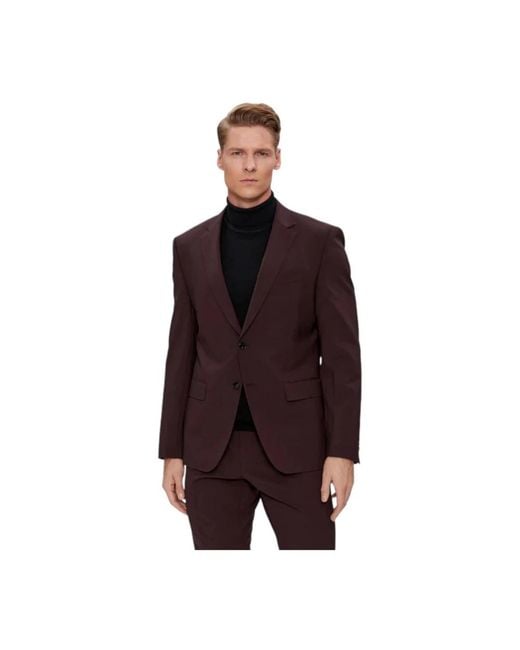 HUGO Red Single Breasted Suits for men