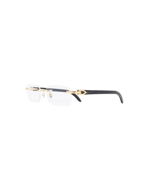 Cartier Yellow Glasses