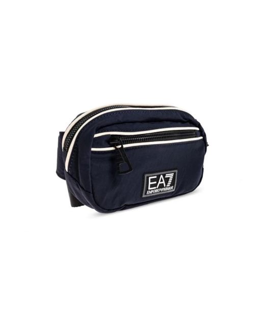 EA7 Blue Belt Bags for men