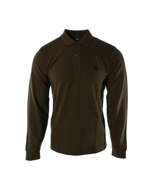 C P Company Green Polo Shirts for men