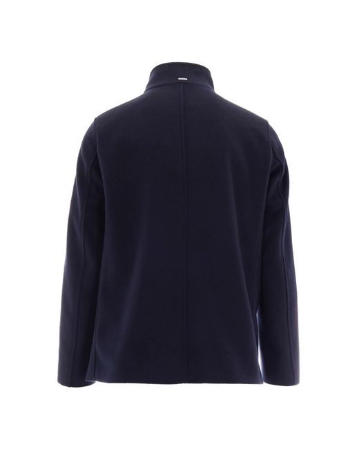 Herno Double-Breasted Coats in het Blue voor heren