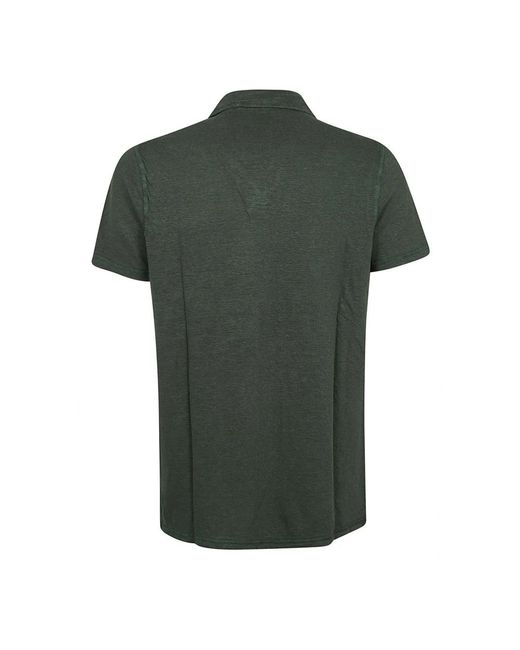 Majestic Filatures Green Polo Shirts for men