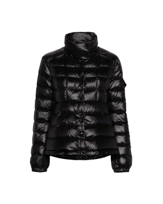 Down jackets Moncler de color Black