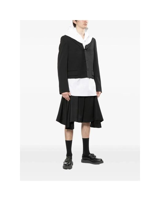 Comme des Garçons Black Bermudas for men
