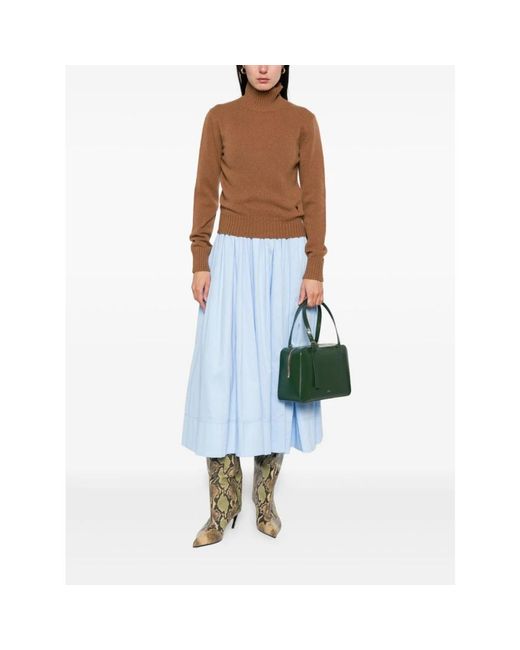 AMI Truien & Vesten ,Bruin ,Bruine Sweater Collectie in het Brown