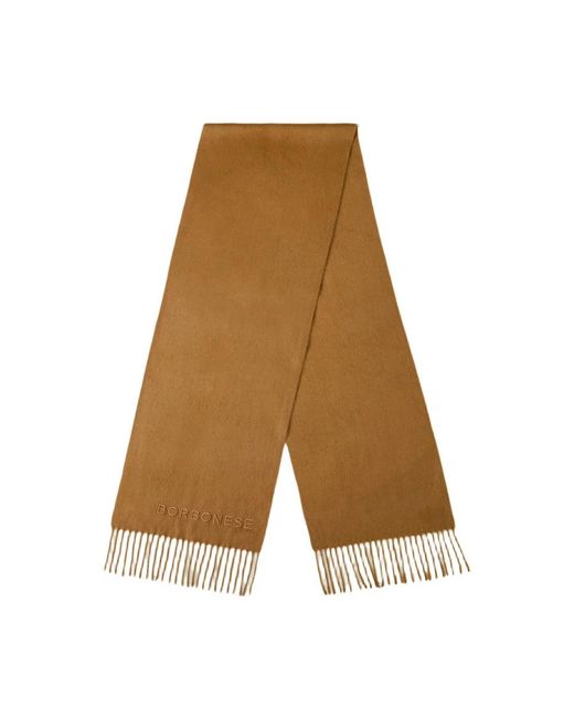 Borbonese Brown Winter Scarves