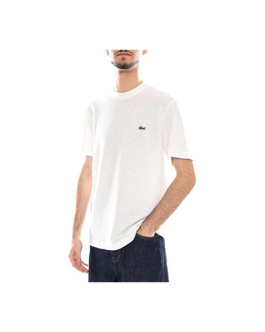 Lacoste White T-Shirts for men