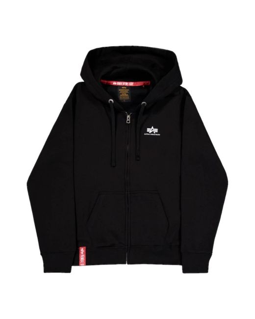 Zip-Throughs Alpha Industries pour homme en coloris Black