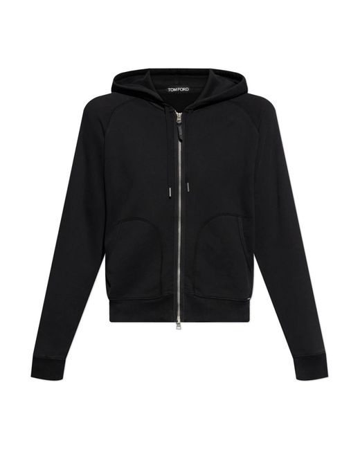 Tom Ford Hoodies & Sweatvesten ,Zwart ,Sweatshirts & Hoodies in het Black voor heren
