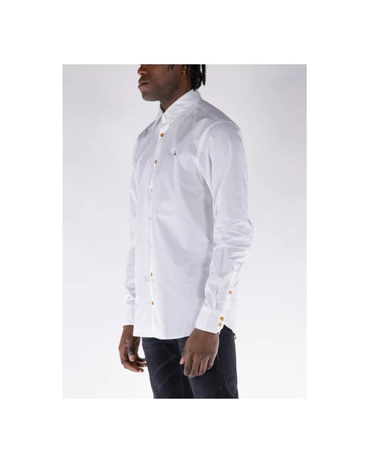 Vivienne Westwood White Formal Shirts for men