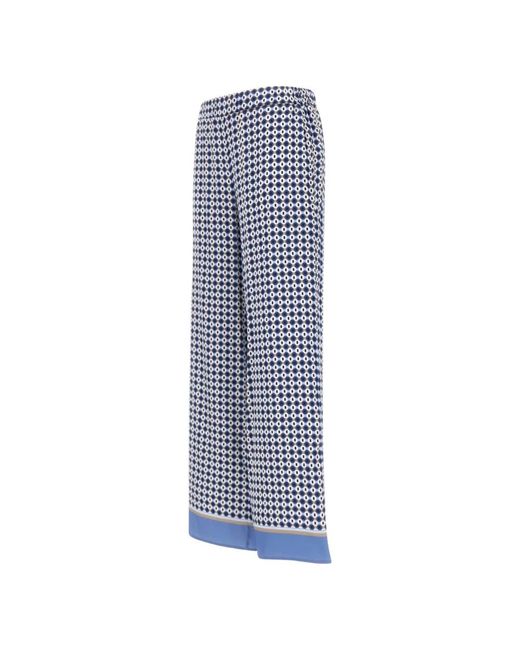 Kangra Blue Wide Trousers