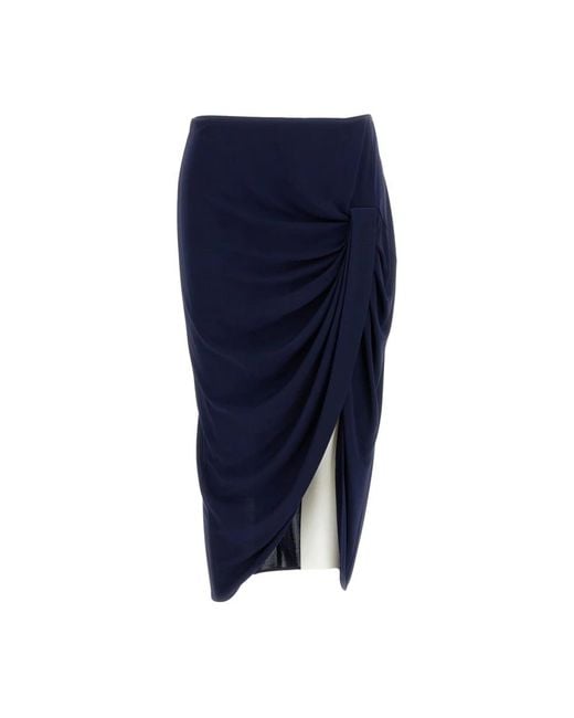 Stella McCartney Blue Midi Skirts