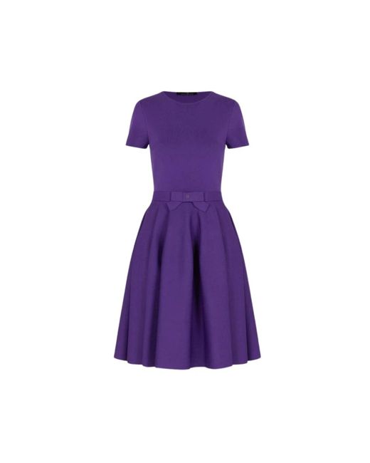Carolina Herrera Purple Dresses