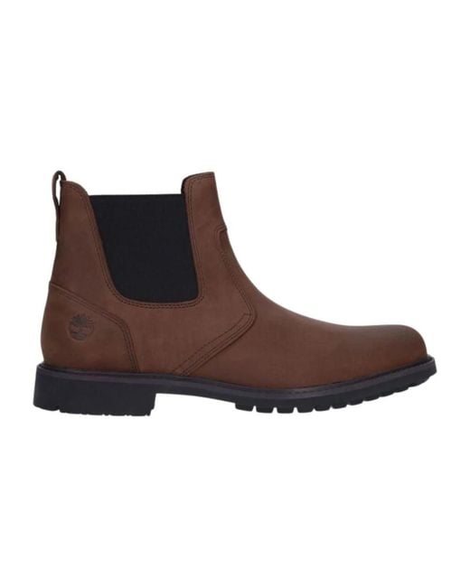 Timberland Brown Chelsea Boots for men