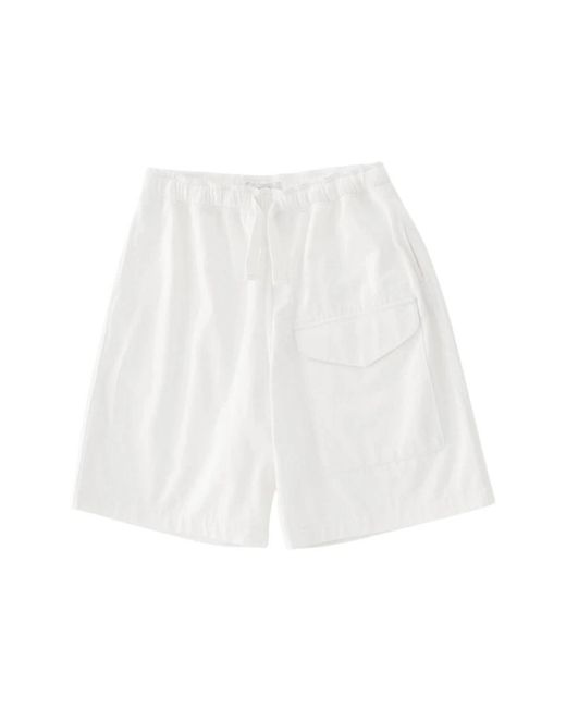 Studio Nicholson White Bermudas for men