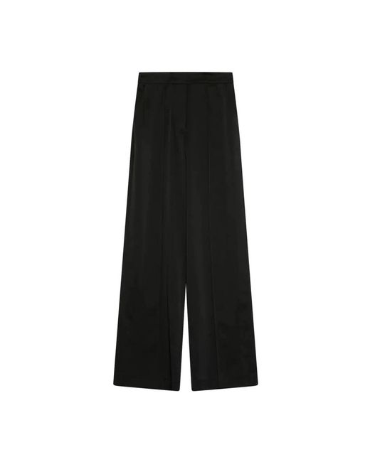 Jonathan Simkhai Black Wide Trousers