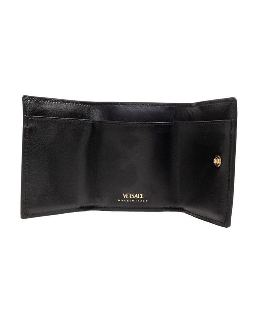 Wallets & Cardholders Versace de color Black