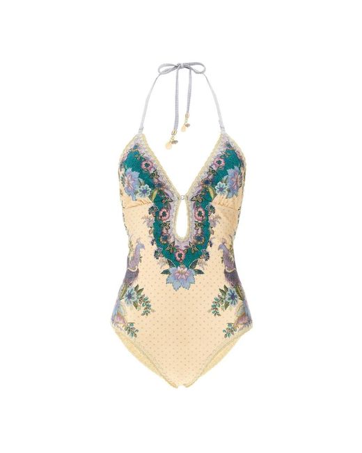 Zimmermann Blue Swimsuits