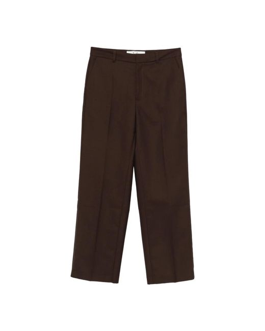 Séfr Brown Suit Trousers for men