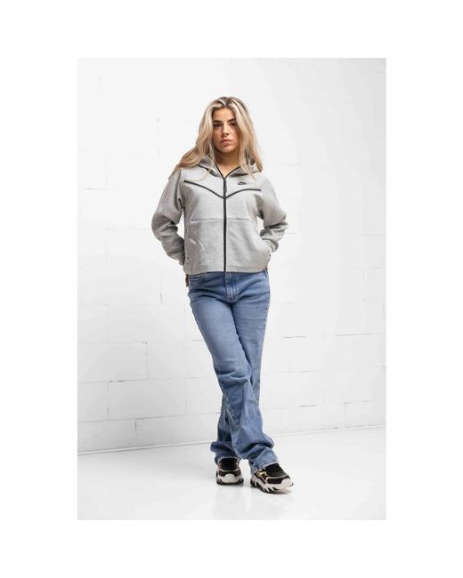 Nike Tech Fleece Windrunner in het Gray