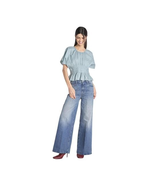 Sea Blue Blouses