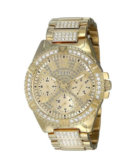 Guess Metallic Lady frontier edelstahl gold uhr