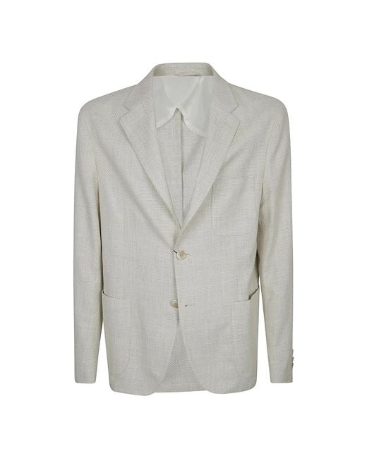 Etro Gray Blazers for men