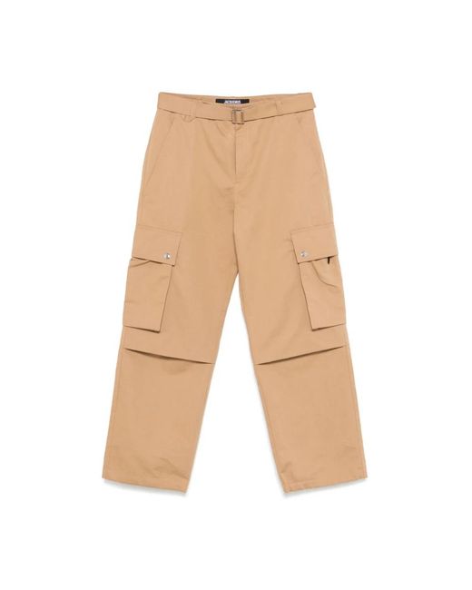 Jacquemus Natural Straight Trousers for men