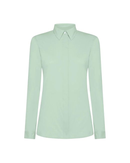 Camisa oxford lisa Rrd de color Green