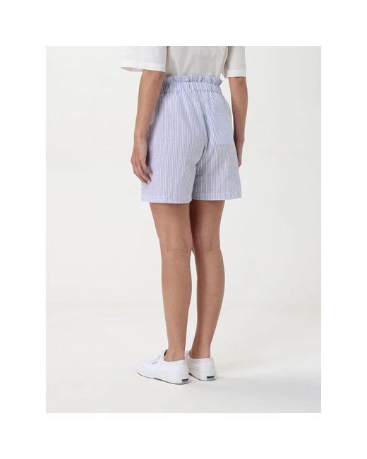 Woolrich Blue Short Shorts