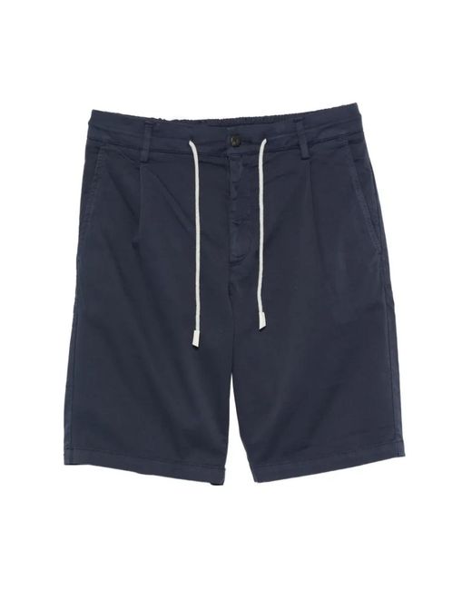 Eleventy Blue Casual Shorts for men