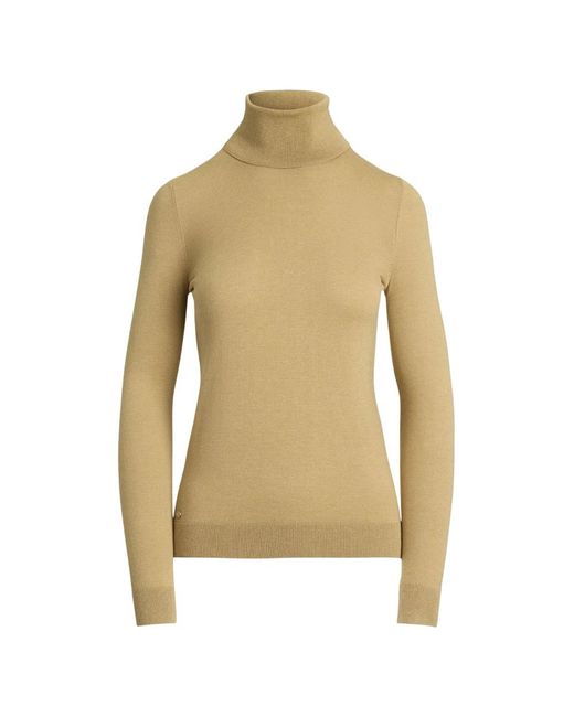 Ralph Lauren Natural Turtlenecks