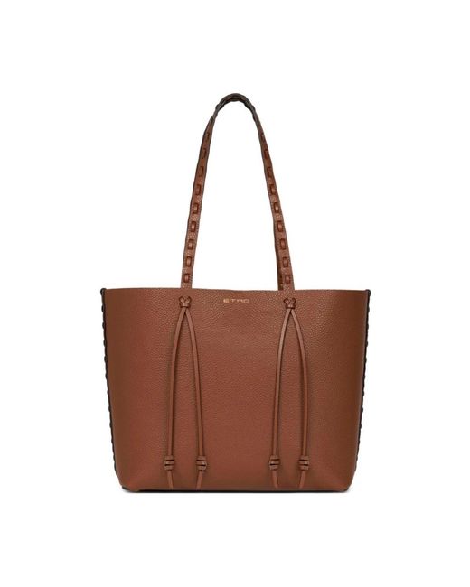 Etro Brown Tote Bags